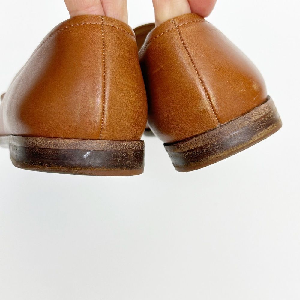 Madewell The Alex Loafer in Leather English Saddle Size 7.5 - Picture 7 of 10